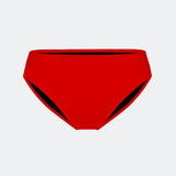 Slip del Costume da Bagno Mestruale Rosso