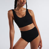 Top del Costume da Bagno Nero — Teen